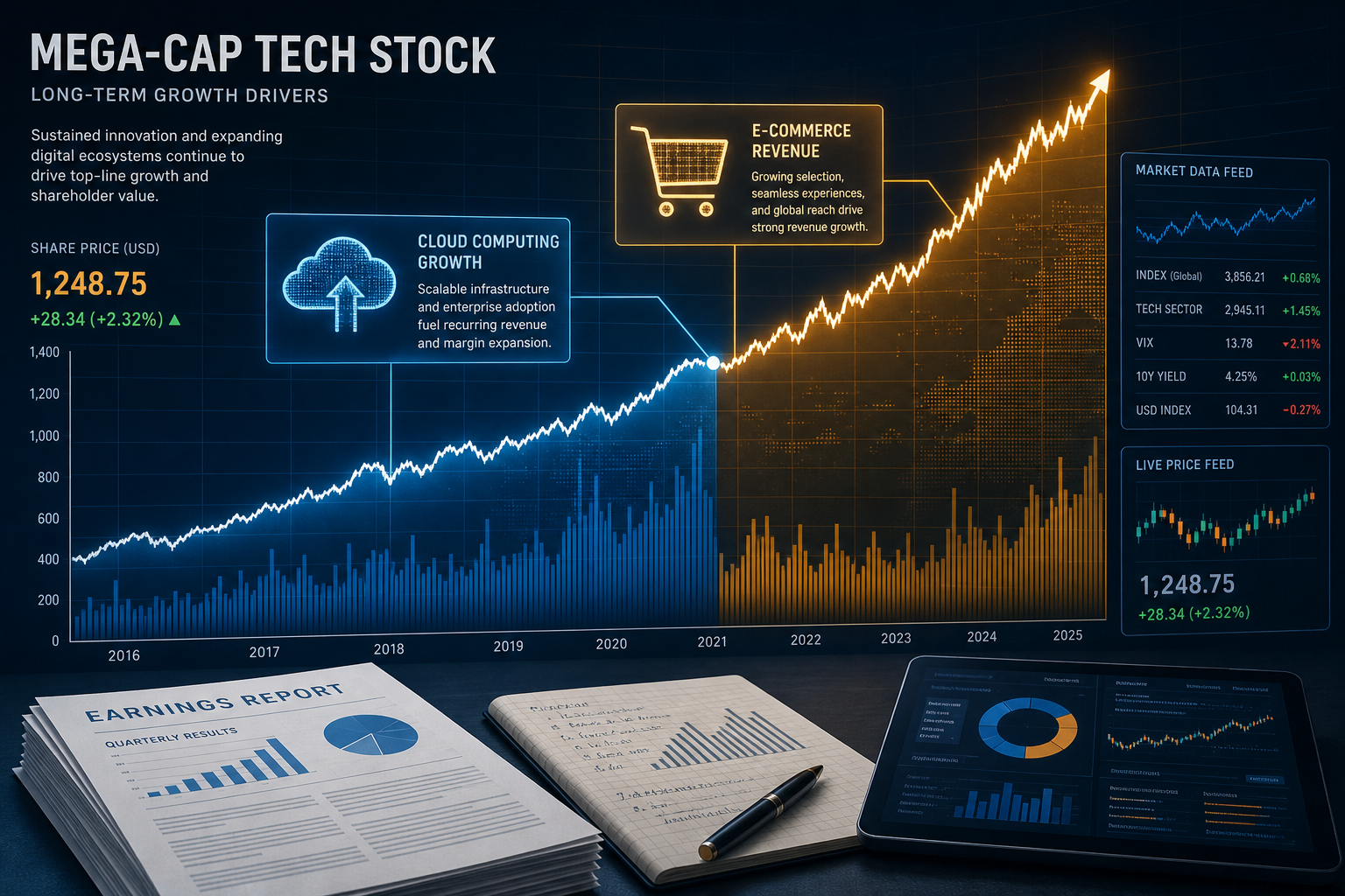 Inside the forces that move AMZN stock price